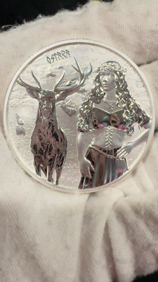 2023年 ゲルマニア ヴァルキリーシリーズ 第2弾 オスタラ 純銀1オンス銀貨 2023 Valkyries “Ostara” 1 oz .999 Silver Coin | eBay