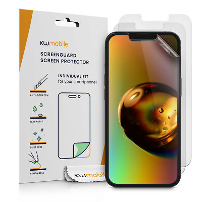 3x DISPLAY SCHUTZ FOLIE FÜR Apple iPhone 13 iPhone 14 MATT ANTI-FINGERABDRUCK