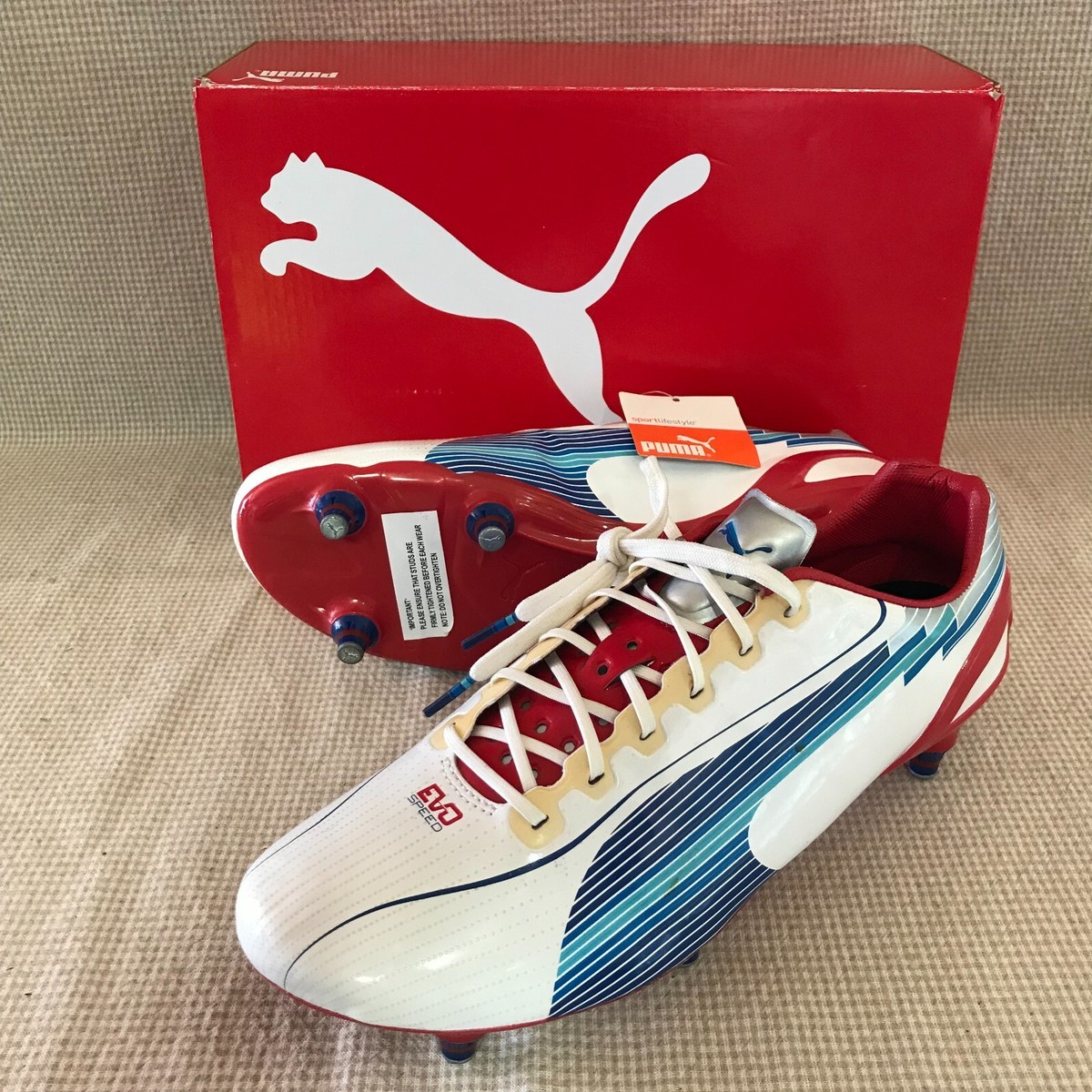 PUMA Evospeed 1SG SOCCER CLEATS 102526-01 US8.5/ UK7.5 /26.5cm