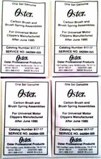 Oster Genuine Carbon Brush & Spring Assemblie...