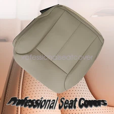 Fits 07-12 Mercedes Benz GL Passenger Bottom Replacement Leather Seat Cover Tan