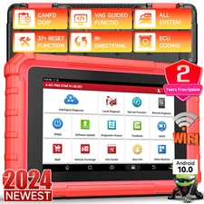 LAUNCH X431 Bidirectional Car OBD2 Scanner Auto Diagnostic Scan Tool E-CU Coding