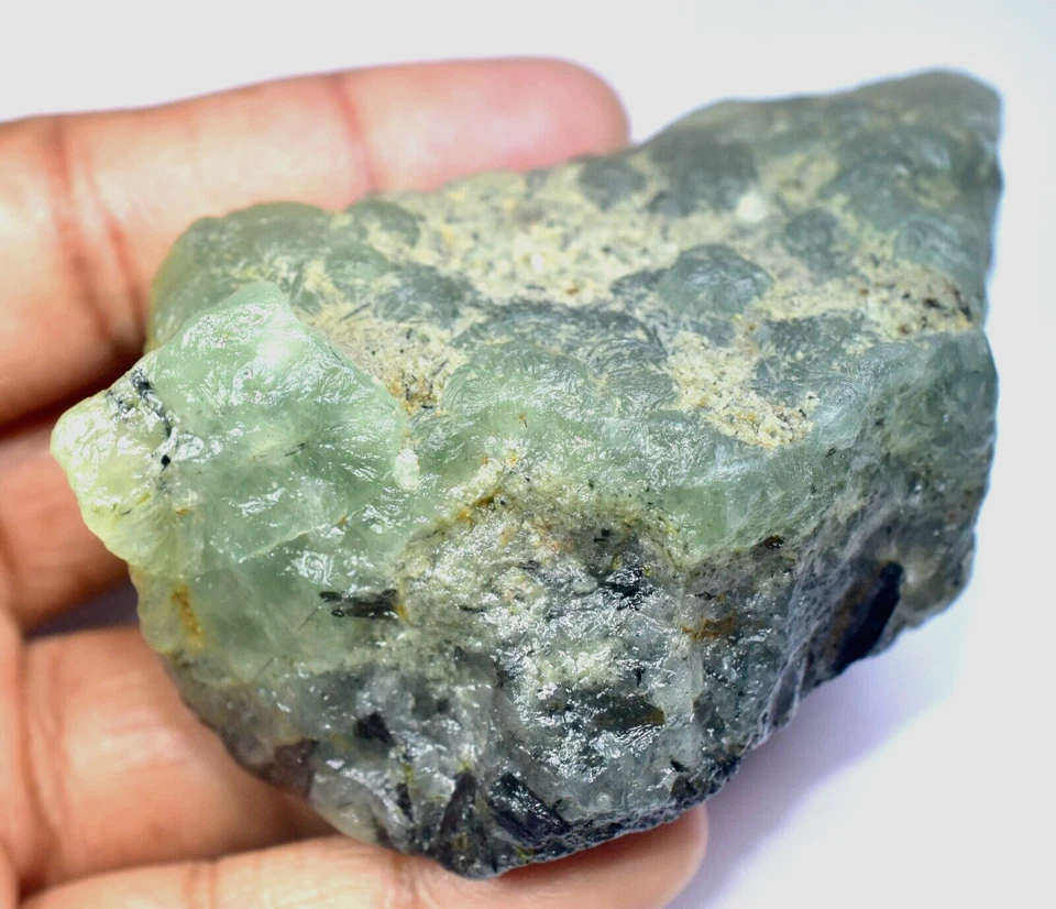 100% Natural Huge Prehnite 993.75 CT Untreated Facet Specimen Rough Africa - Image 4 of 4