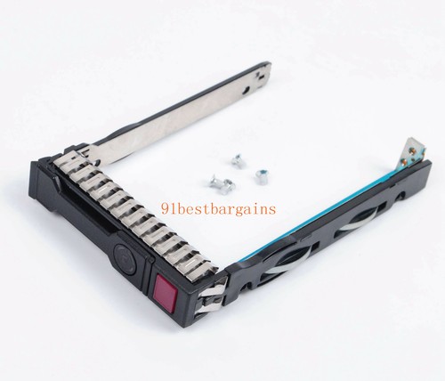 651687-001 Support de disque dur 2,5 pouces plateau caddy disque dur pour serveur HP G8 G9 - Photo 2/7