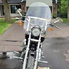 18"x16" Windscreen Windshield For Harley Davidson Dyna Softail Sportster King