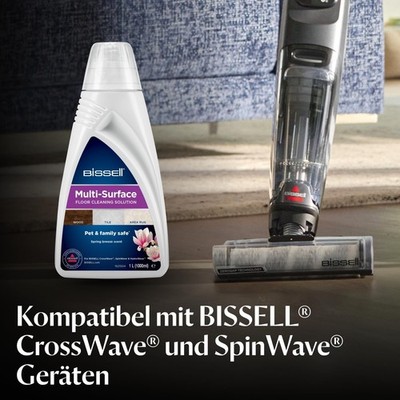 Multi-Surface Cleaner White For Cross Wave Wet/Dry Vacuum Cleaners 1789L Bissell