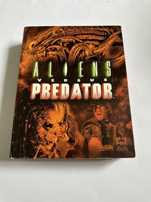 Alien VS Predator 1999 Rare Big Box Vintage PC Game