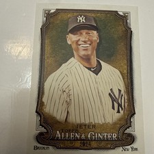 2024 Allen & Ginter Derek Jeter #175 Yankees HOF