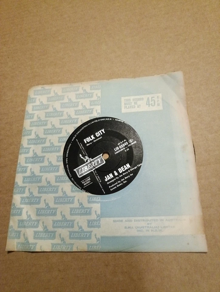 Jan & Dean – A Beginning From An End  7".   NM - Image 4 of 4