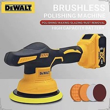 DEWALT 20V MAX 6" Random Orbital Polisher 8-Speed Digital Display  - Only Tool