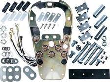 Kit base de montaje de tablero fundido DS para tanques Fat Bob Harley Davidson #139503