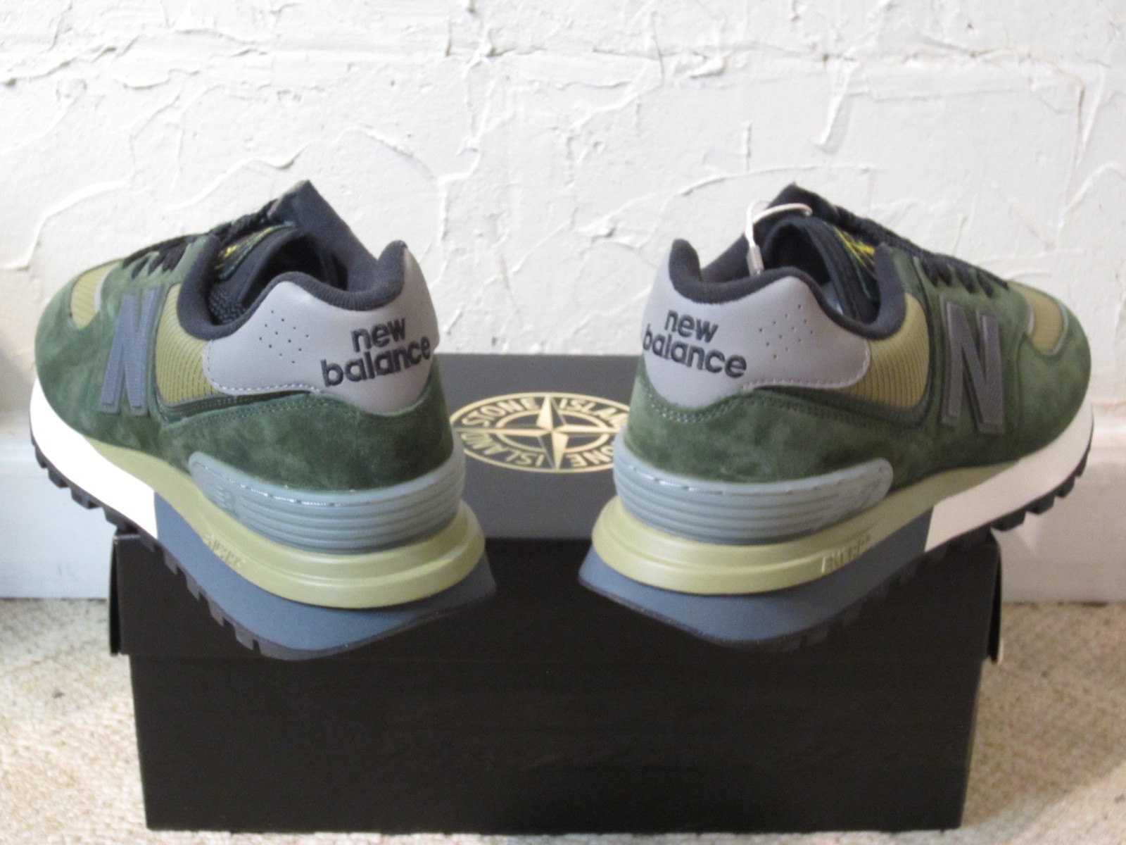 Stone Island x New Balance 574 Legacy U574LGIL Dark Green Men's Size 10 NEW! thumbnail 10