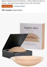 Nippies Skin Original-A-C cup- Adhesive-Caramel Color-NEW IN ORIGINAL BOX
