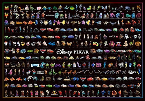 "1000 Teile Puzzle Disney / Pixar Figuren großes Set (51x73,5cm) - Bild 1 von 6