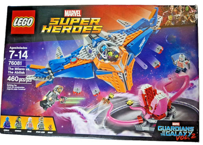 Lego Marvel Superheroes:  The Milano vs. Abilisk #76081 RETIRED
