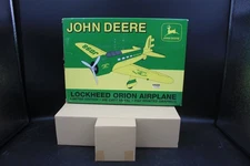 Die Cast John Deere Lockheed Orion Airplane Bank Stock number 42513