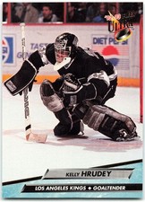 1992-93 Fleer Ultra #84 Kelly Hrudey Los Angeles Kings