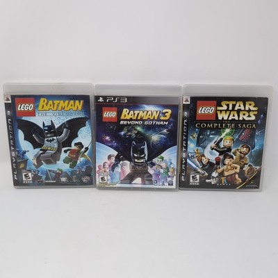 Lego PS3 Game: Batman The Video Game, Batman 3 & Star Wars The Complete Saga