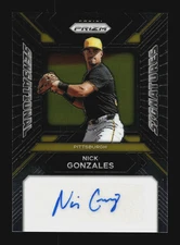 2024 Panini Prizm Sensational Signatures Nick Gonzales Auto RC Rookie PIRATES