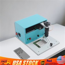 Electric Marking Machine Desktop dot peen marking machine Nameplate Tags Label