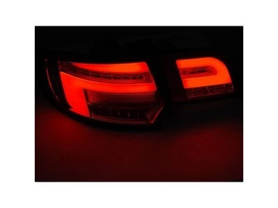 led bar tail lights red whie seq for audi a3 8p 5d 2008-2012 hatchback - Image 2 of 4