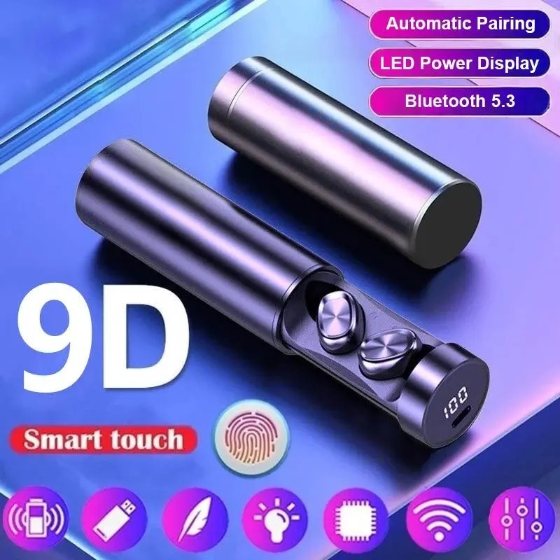 N21 TWS Wireless Earbuds Bluetooth Stereo Bass Headphones LED Display with Mic✅