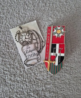 Promotion Abzeichen Lieutenant Darliguie EOR J.Balme Saumur G4053