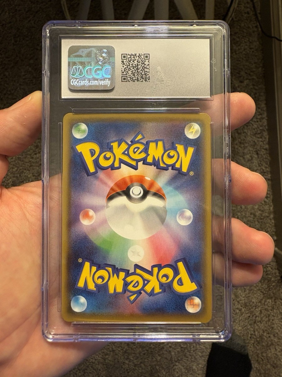 CGC 10 Alakazam V Full Art Holo Card Japanese Amazing Volt Tackle