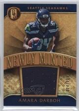 2017 Panini Gold Standard Newly Minted Memorabilia 24/199 Amara Darboh #12 0f6