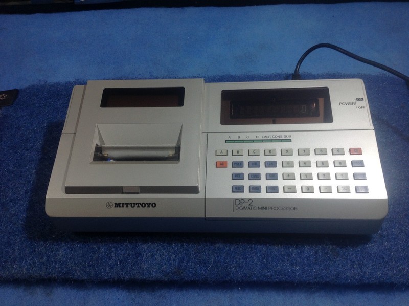 mitutoyo dp-2 mini processor, looks new- untested, sells as is, powers on