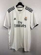 Real Madrid 2018-2019 Home Jersey | Vintage Soccer XL