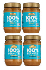 Crazy Richard's All-Natural Creamy Peanut Butter, 16 oz 4 Pack 