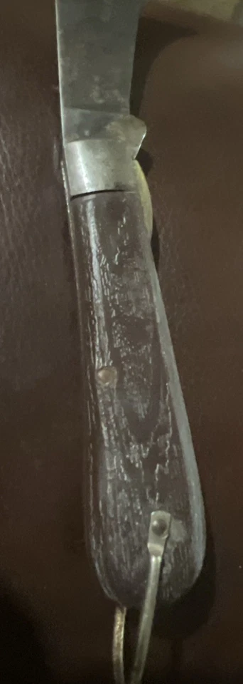 复古 LL Klein 工具小刀单锁后刃 — 第 4/4 张图片