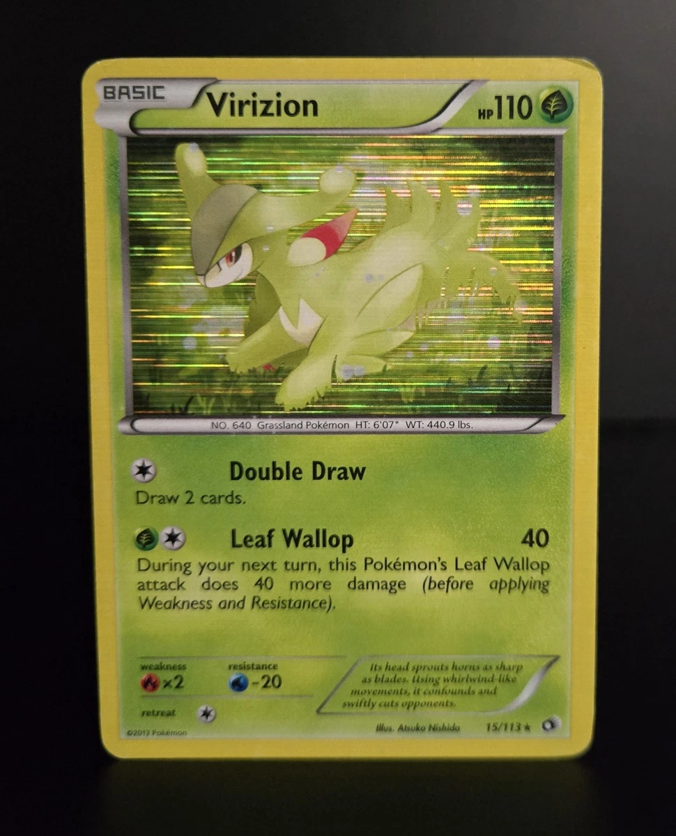 rare 2013 pokemon cards Volcarona 13/101 Plasma Blast Reverse Holo Mint Pokemon Card main image 1