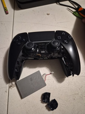 #ad #ad Sony PlayStation DualSense Wireless Controller Midnight Black Parts And Repair $15.39