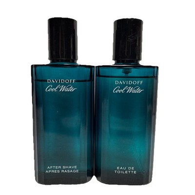 Davidoff Cool Water 2.5 oz / 75 ml Eau De Toilette Spray & After Shave AS-IS