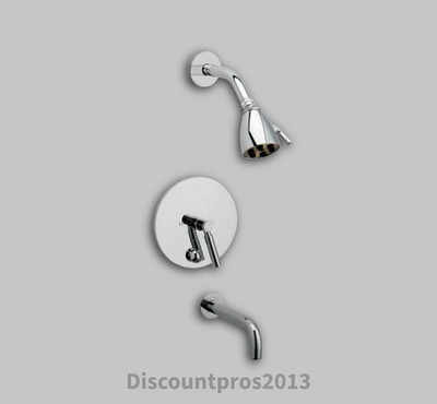 Phylrich DPB2130/014 Basic Pressure Balance Tub & Shower Set   Polished Nickel