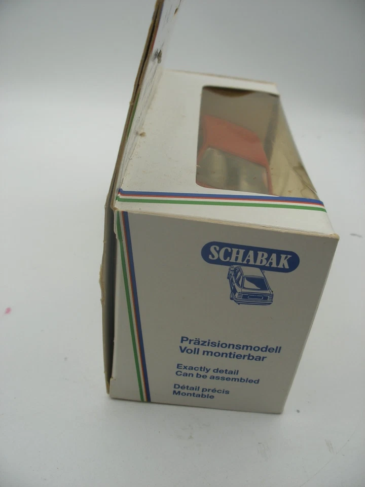 voiture 1/43 eme SCHABAK 1085 FORD FIESTA XR-2i Rouge Red - Imagem 3 de 4