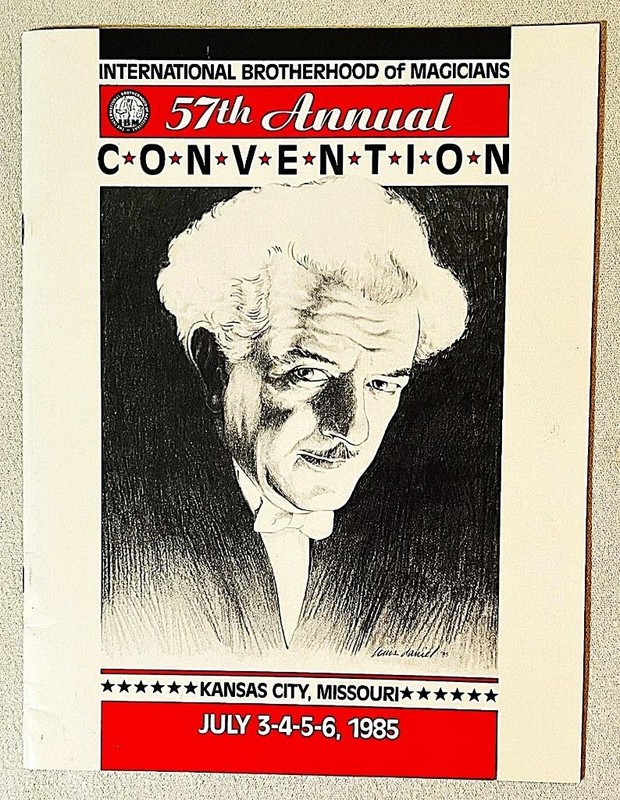 IBM 57TH ANNUAL CONVENTION KANSAS CITY 1985 SALUTE TO BLACKSTONE CENTENNIAL YEAR