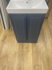 Atlanta Everest 500 Vanity Unit with Basin 500mm Parisian Blue Matt