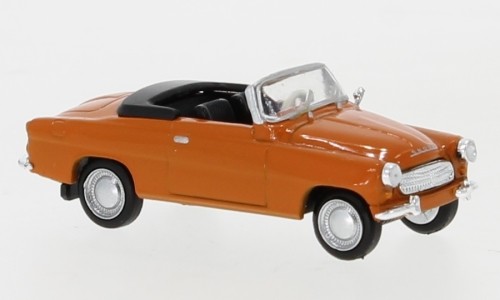 Brekina 27436 - 1/87 Skoda Felicia, Orange, 1959 - New