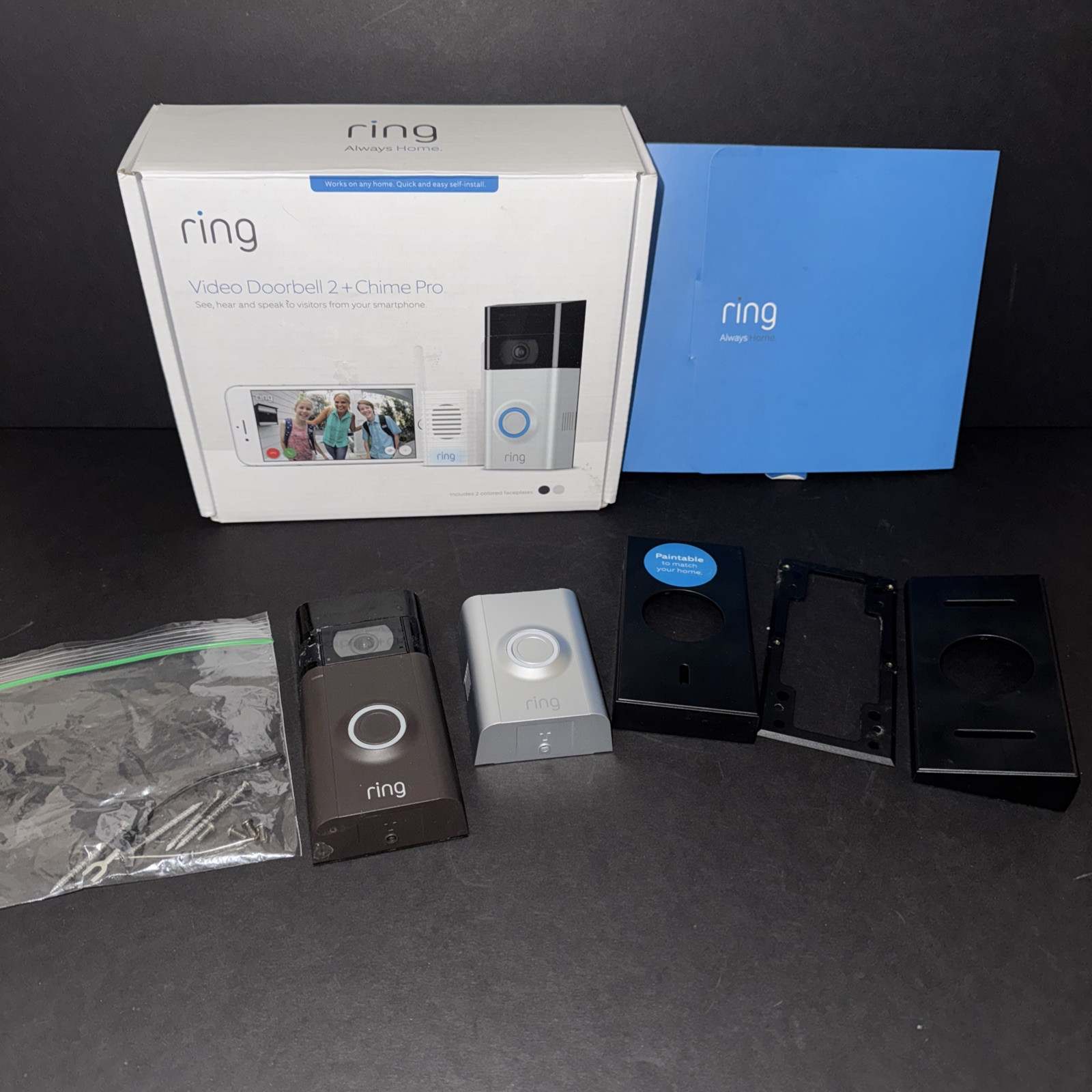 Ring Doorbell 2 for Parts AS IS Untested Condition-image