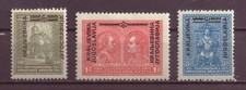 Yugoslavia, Set of 3, Semi-postal, WWI War Memorial Fund, MH, 1931, OLD