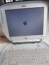 Apple iBook Clamshell Graphite MAC OS 10.3.8 M2453 128MB with charger