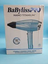 BaBylissPRO Nano Titamium - Compact Folding Ionic Dryer