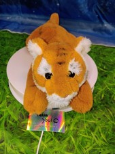 FAO Schwarz 14  Tiger Cub Plush Stuffed Animal Realistic Plush Tiger P-131 