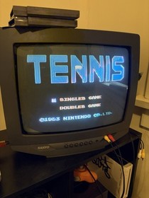 Lot Of 3 NES Nintendo Entertainment System Games Metroid, Rampage, Tennis TESTED