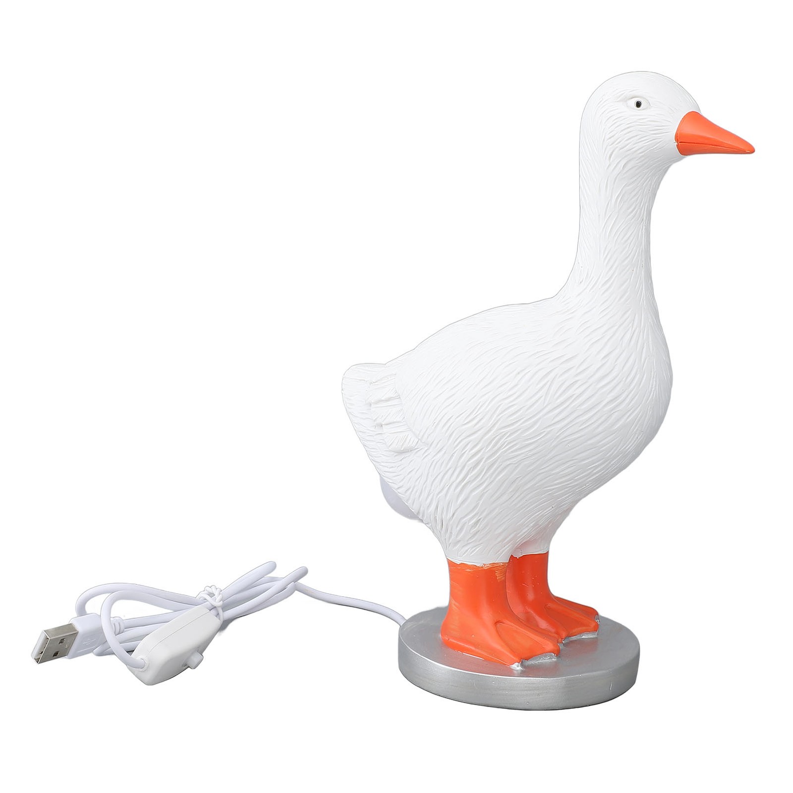 Duck Egg Lamp Creative Resin LED Funny Goose Table Lamp Night Light Home Decor F
