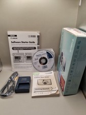 Canon PowerShot SD850 IS 8.0MP Digital Box & Charger Only W/ Software Disk