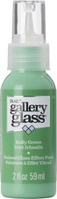 FolkArt Gallery Glass Paint 2oz-Kelly Green - FAGG2OZ-19716